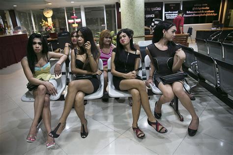Thailand Pattaya Police Arrest Transsexual Prostitutes In Crackdown On