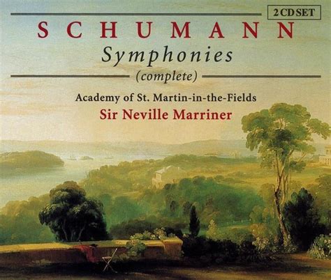 schumann complete symphonies neville marriner cd album muziek