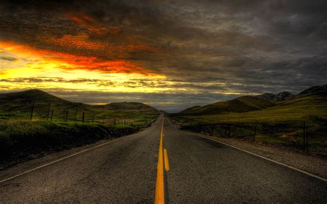 2560x1600 Hq Definition Wallpaper Desktop Road Coolwallpapersme