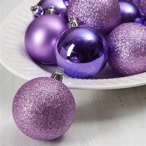 Purple Christmas Ball Ornaments Christmas Ornaments Christmas And