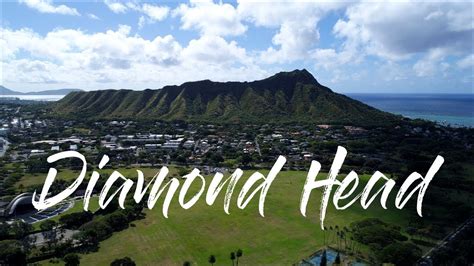 Diamond Head Hike Oahu Hawaii 4k Drone Youtube