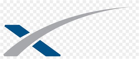 Spacex Logo Xonly Spacex Vertical Logo Hd Png Download 1280x486