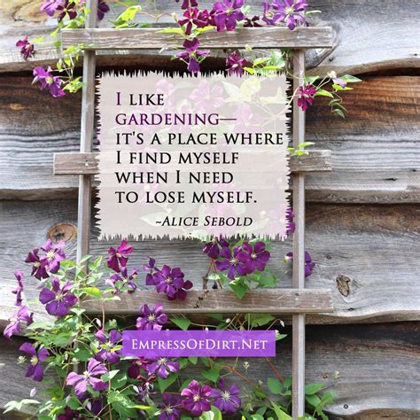 Quotes About Garden Favorite Gardening Quote Hobby Granding