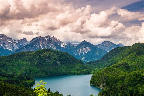 View Of Lake Alpsee Germany