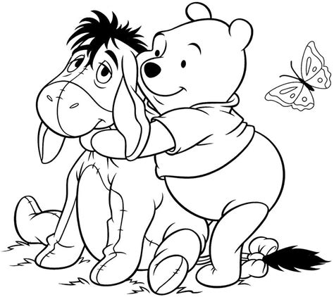 Eeyore And Piglet Coloring Pages At Getcolorings Free Printable