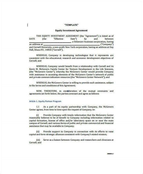 Venture Capital Investment Memo Template