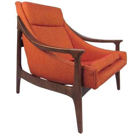 Kardiel's reproduction of the iconic mid century modern 1963 design is made in true form to the original. Mid-Century High Back Sloped Arm Lounge Chair 1 (With images) | Mid century modern armchair ...