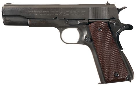 Scarce All Original World War Ii 1942 Production Colt Model 1911a1 Semi