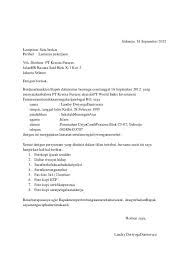 Sebagian perusahaan maupun lembaga sering mengirimkan surat bagi anda yang tertarik membuat contoh surat resmi bahasa inggris, sebaiknya pelajari dan lihat disini surat resmi bahasa inggris pdf. Contoh Surat Lamaran Kerja Sesuai Pelajaran Bahasa ...