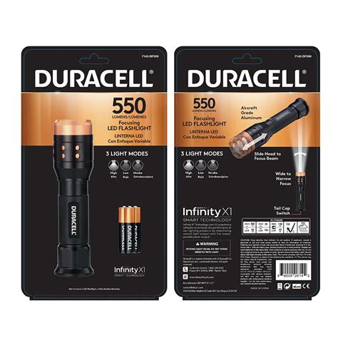 Duracell 550 Lumen Aluminum Focusing Led Flashlight Ucc Australia