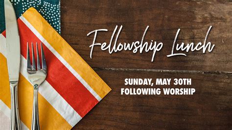 Fellowship Lunch — Whiting Christian Church