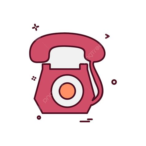 Telefono Diseño De Icono Vector Png Iconos Telefónicos Teléfono