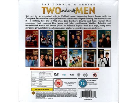 Two And A Half Men Complete Series 1 12 Dvd Box Set En Filmycz