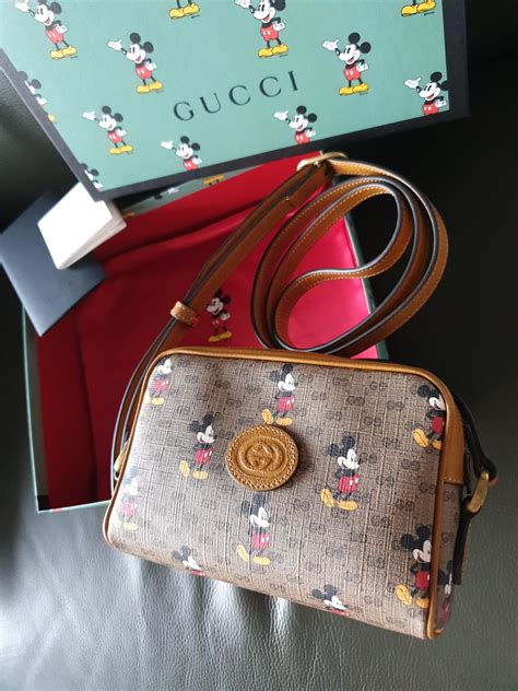 Disney X Gucci Shoulder Bag Luxury Bags And Wallets On Carousell