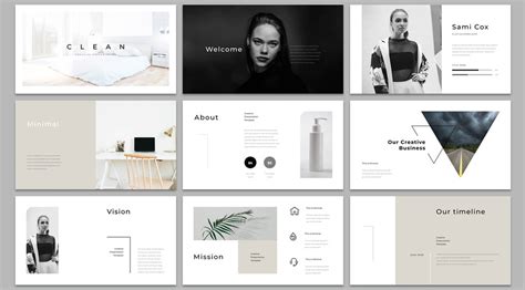 A Clean Business Presentation Template For Adobe Indesign