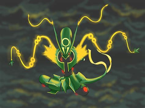 Mega Rayquaza By Shinyscyther On Deviantart