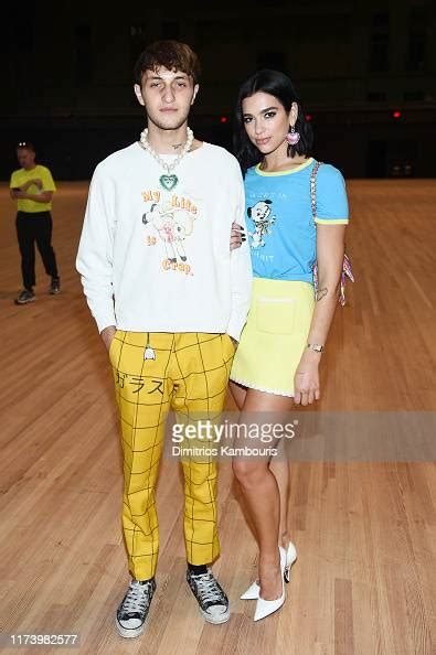 Anwar Hadid And Dua Lipa Attend The Marc Jacobs Spring 2020 Runway