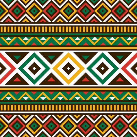 African Color Seamless Pattern 6896937 Vector Art At Vecteezy