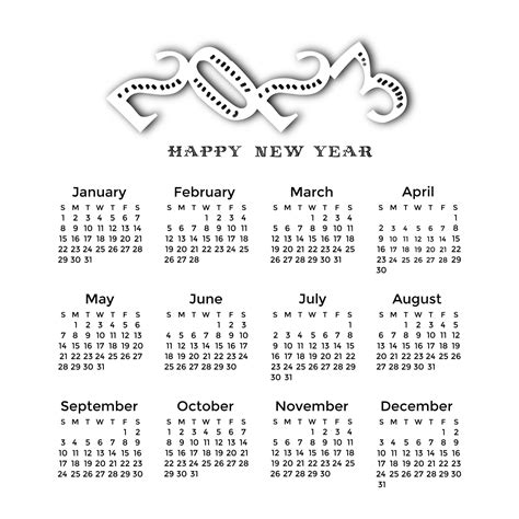 Premium Vector Simple New Year 2023 Calendar Banner