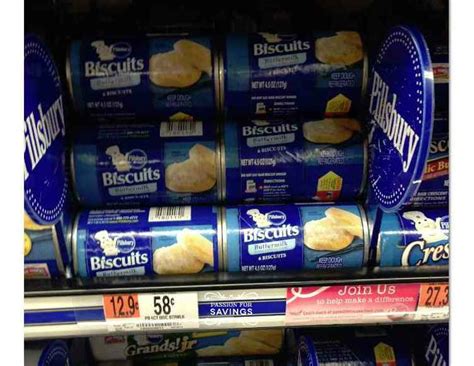 Hot Pillsbury Canned Biscuits 8¢ Per Can At Walmart