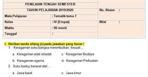 Seluruh kunci jawaban dan materi soal ini terdapat pada halaman 39, 40, 41, 42, 43. Kunci Jawaban Bahasa Jawa Kelas 5 Semester 2 2020