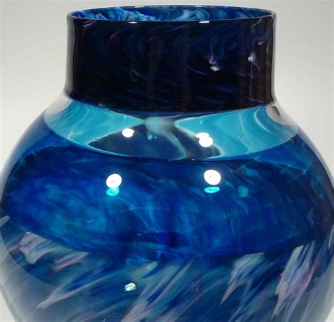 11 Hand Blown Glass Bowl Vase Original Design By Etsy