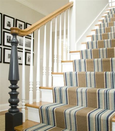 Einen teppich oder treppenläufer auf der treppe zu verlegen, hat nicht nur optische gründe. Teppich für Treppen - fantastische Vorschläge! - Archzine.net