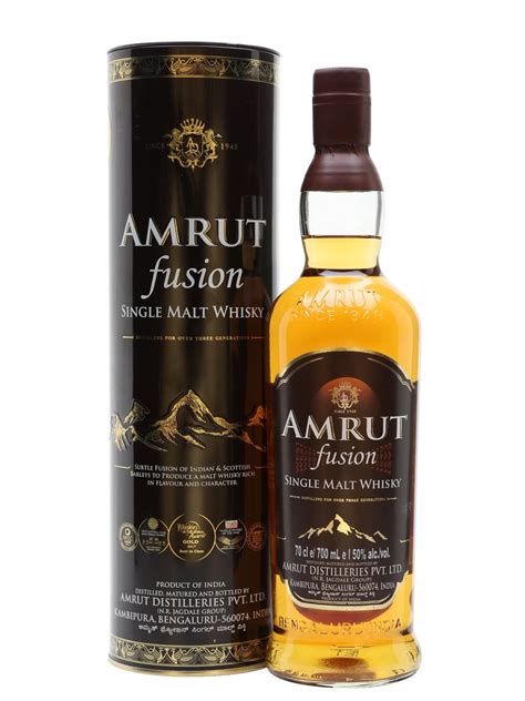 In the us market there are currently three imported brands from the country that account for most of the indian single malt market. Review #23 - Amrut Fusion : worldwhisky