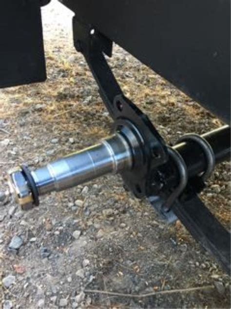 Dexter Trailer Axle Beam With 4 Drop E Z Lube Spindles 89 Long