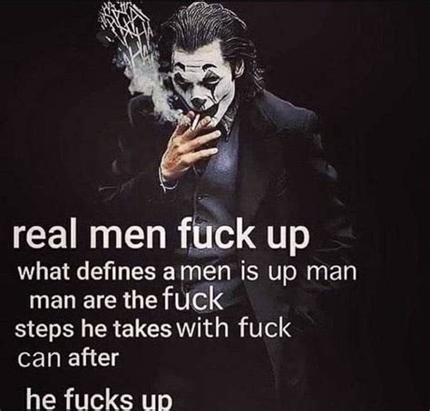 Real Men Fuck Up What Defines Amen Is Up Man Man Are The Fuck Steps He