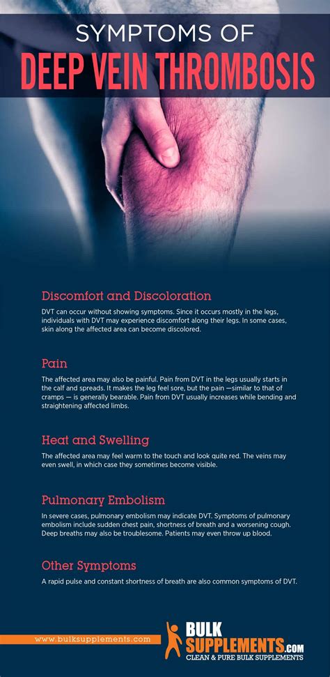 Common symptoms include pain, swelling what is the treatment for deep vein thrombosis? Deep Vein Thrombosis: Symptoms, Causes & Treatment