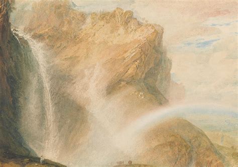 Upper Fall Of The Reichenbach Rainbow Painting By Joseph Mallord