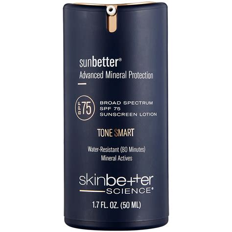 Skin Better Science Sunbetter Tone Smart Lotion Spf 75