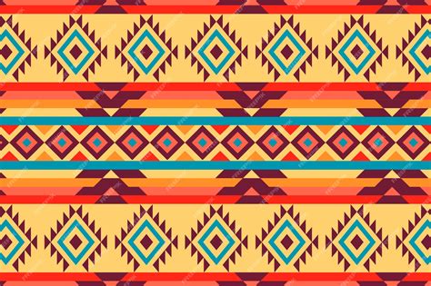 American Indian Pattern Vector