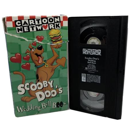 Scooby Doos Wedding Bell Boos Vhs Cartoon Network 1997 Vintage Classic 499 Picclick