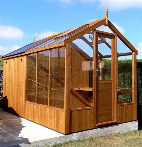 Greenhouse Shed Combination 25 X 6