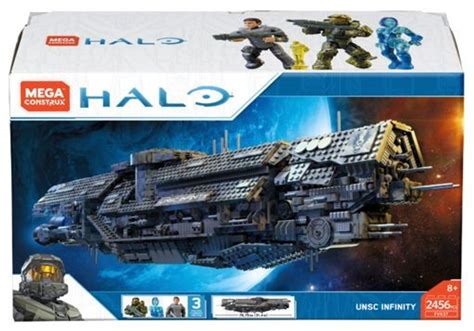 Halo Mega Construx Unsc Infinity Set Mattel Toywiz