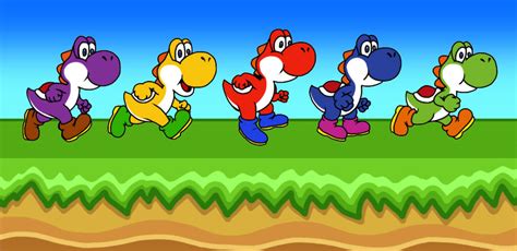 Super Yoshi Run By Vixdojofox On Deviantart