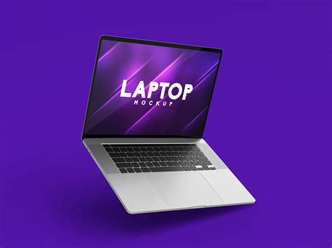 Free Grey Laptop Mockup Psd Set Good Mockups