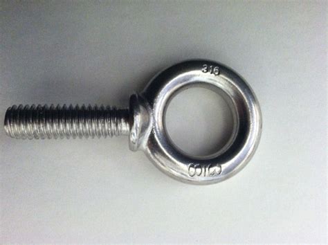 Item 037115 Machine Shouldered Eye Bolts Stainless Steel On Samco