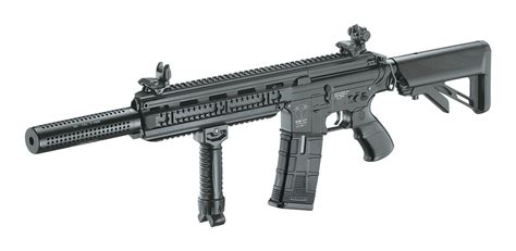 Ics Cxp16 Long Airsoft Rifle Black Airsoft Bb Guns