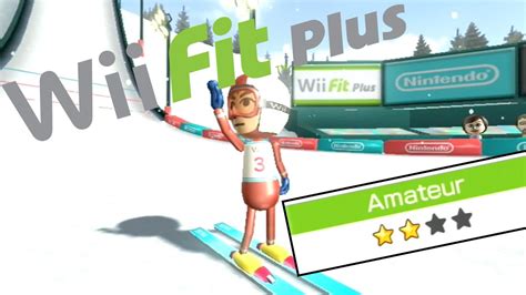 Wii Fit Plus Ski Jump Liam 20 Youtube