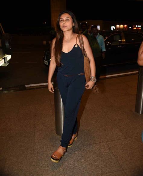 Rani Mukerji And Aditya Chopras Daughter Adira Chopra Gets Spotted At The Airport एयरपोर्ट पर