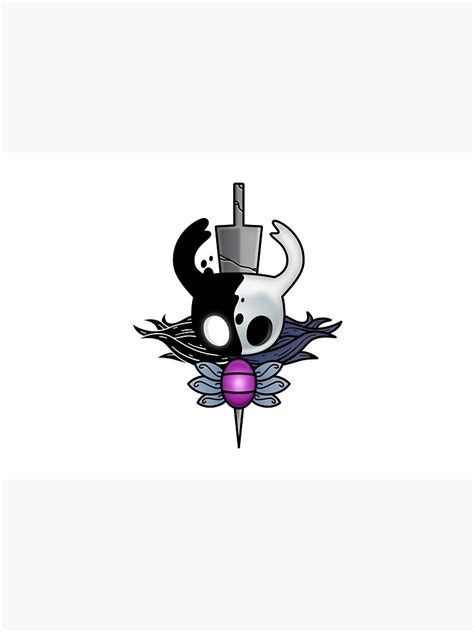 Hollow Knight Crest Water Bottle For Sale By Spryoldman Redbubble