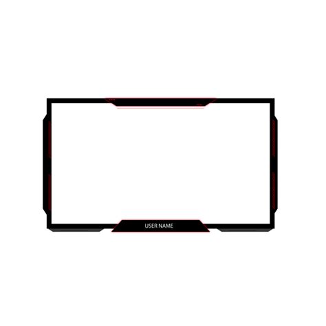 Online Gaming Screen Panel And Border Design For Gamers 22751330 Png
