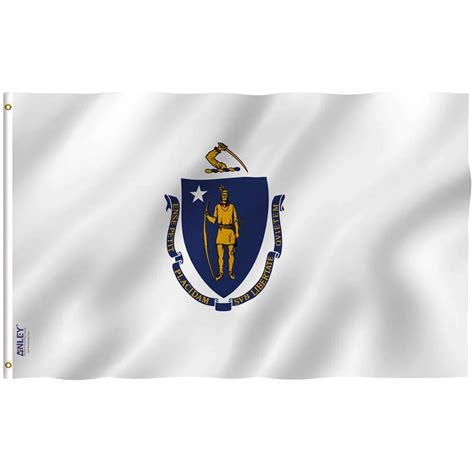 Massachusetts State Flag Anley Flags