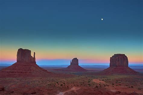 Moonrise In Monument Valley Photograph By Nadeem Sufi Fine Art America