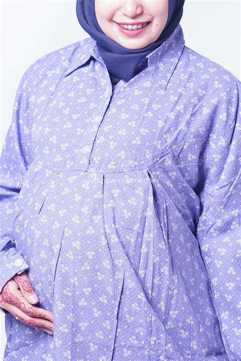 By rahmi tk posted on june 9, 2021. Mama Hamil Baju Atasan Ibu Hamil Kerja Muslim Kerah JUMBO ...