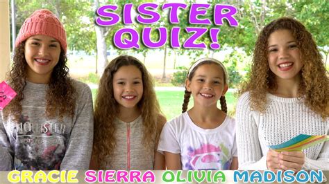 The Sister Quiz Haschak Sisters Youtube