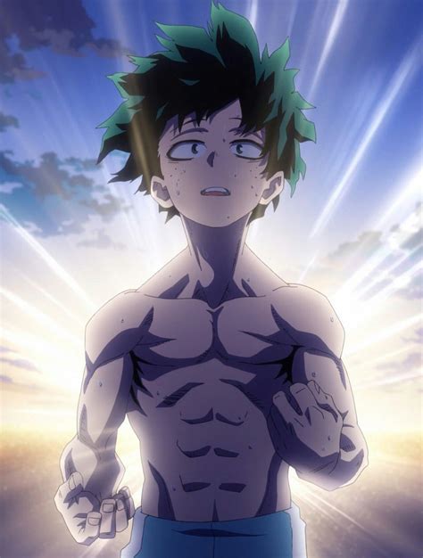 Izuku Body Trasformation Boku No Hero Academia My Hero Academia Manga